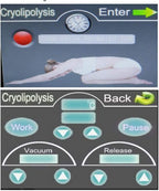Body Slimming Machine Freeze Slimming Machine Fiunkes Cryolipolysis Fat Lipolysis Instrument Frozen Burst Fat Slimming Instrument with 3 Handles