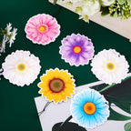 12 Pack Car Air Fresheners Butterfly Summer Flower Hanging for Women Girls Cute Air Freshener for Cars Mirror (Summer Flower)