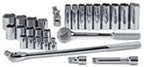 Sk Hand Tool LLC 4128-6 28 Pc Mix 1/2" Dr 6 Pt Chrome Socket Set