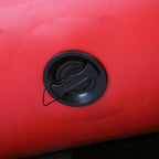 ankishi Camping Survivals 10ft PVC 330kg Water Adult Assault Boat Red Black