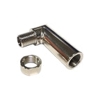 M18*1.5 Oxygen Spacer Sensor Angled Extender 90 Degree O2 Bung Extension Generic