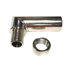M18*1.5 Oxygen Spacer Sensor Angled Extender 90 Degree O2 Bung Extension Generic