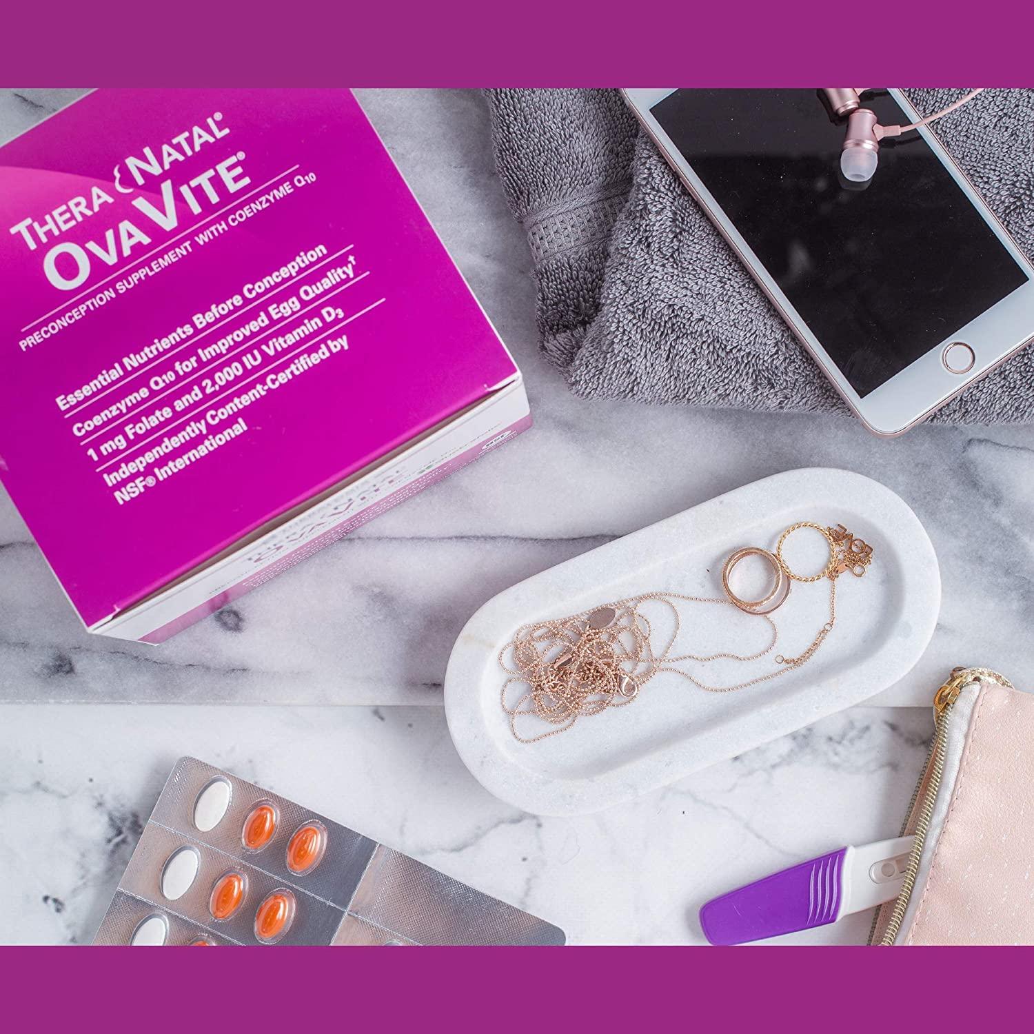 Ovasitol + TheraNatal OvaVite Bundle by Theralogix | Ovasitol Myo and D-Chiro Inositol Blend (90 Day Supply) | TheraNatal OvaVite Preconception Vitamins for Women (90 Day Supply)