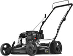 PowerSmart Gas Lawn Mower, 21-inch & 170CC, Gas Powered Push Lawn Mower with 4-Stroke Engine, 2-in-1 Mulching Lawn Mower, 5 Adjustable Cutting Heights (1.18''-3.00'' )