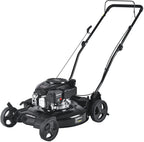 PowerSmart Gas Lawn Mower, 21-inch & 170CC, Gas Powered Push Lawn Mower with 4-Stroke Engine, 2-in-1 Mulching Lawn Mower, 5 Adjustable Cutting Heights (1.18''-3.00'' )