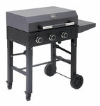 Grill Propane Gas Griddle 28 Inch Portable 3 Burner Grease Management System New