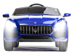 6 Volt Blue Maserati Exotic Rideon Car - High Quality Car with attention to detail! Worlights and opening doors