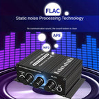 400W Mini Power Amplifier: Get Crystal Clear Audio With 2.0 Stereo Sound For Home/Car Theater System