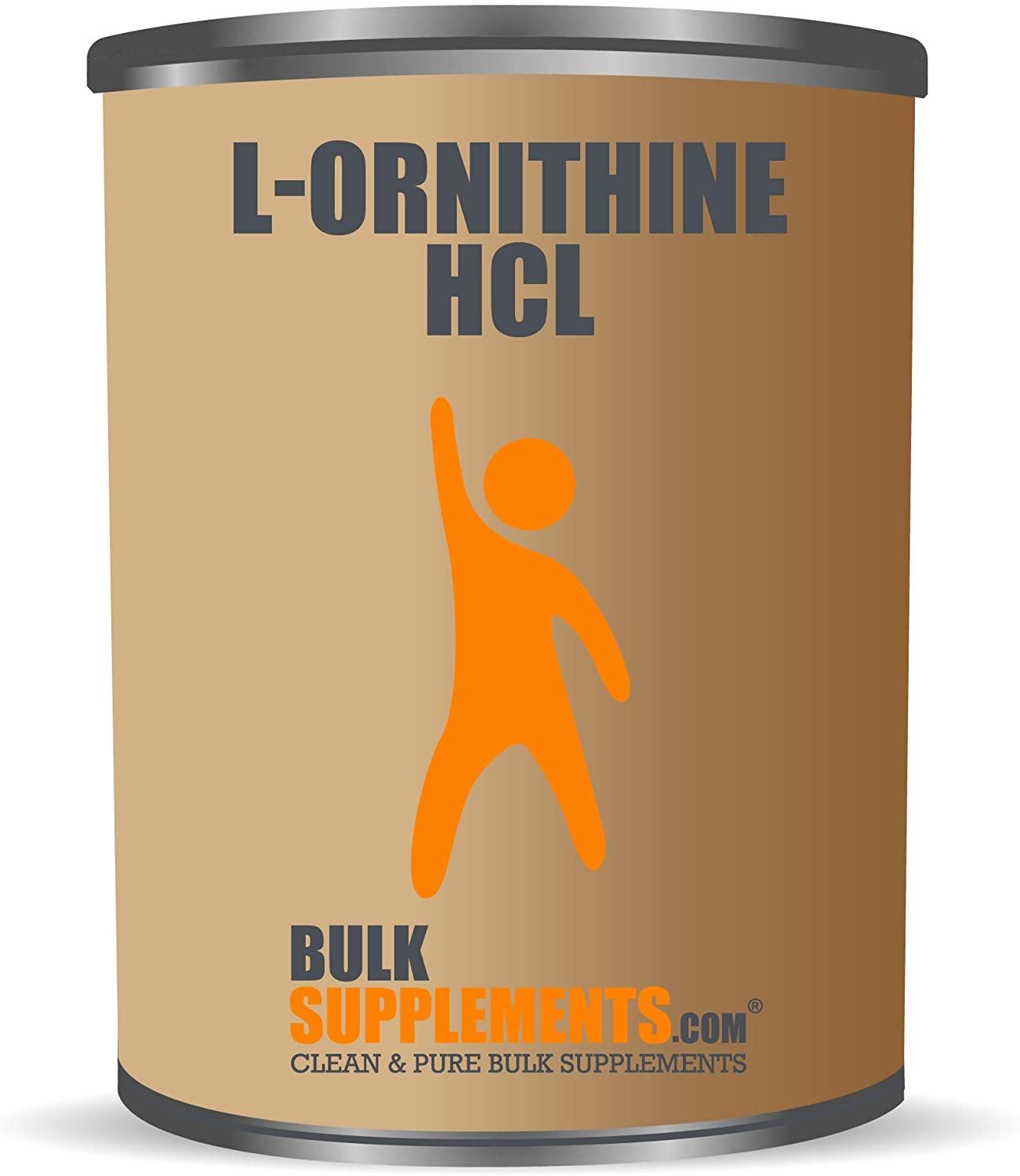 BulkSupplements.com L-Ornithine HCl Powder - Amino Acid Nutritional Supplements - Amino Acids Soy Free - Amino Acids Supplement (25 Kilograms - 55 lbs)