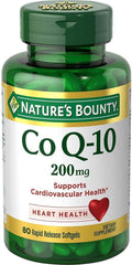 Nature's Bounty Co Q-10 Extra Strength 200 mg Softgels 80 ea (Pack of 10)