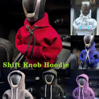 Car Shift Knob Hoodie, Funny Gear Shift Knob Shirt Sweater, Winter Warm Shift Knob Cover Sweater Shirt, Automotive Interior Novelty Accessories Decorations, Universal Fit Knob Cover Gift (Pink)