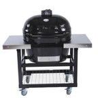 Grills Cart w/  Steel Side Tables for Oval Junior