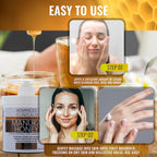 Advanced Clinicals Manuka Honey Cream W/Collagen Face Moisturizer &amp; Body Butter Lotion For Dry Skin | Intense Firming &amp; Hydrating Miracle Balm Skin Care Moisturizing Lotion For Women &amp; Men | 2-Pack