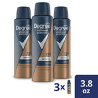 Degree Antiperspirant Deodorant Dry Spray 72 Hour Sweat and Odor Protection Hero Men's Deodorant Spray for Excessive Armpit Sweat, 3.8 oz, Pack of 3