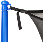Upper Bounce 15-Foot Trampoline, with Enclosure Net, Blue
