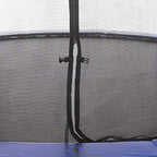 Upper Bounce 15-Foot Trampoline, with Enclosure Net, Blue