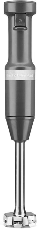 KitchenAid Variable Speed Corded Hand Blender - KHBV53, Matte Charcoal Grey, 8 in