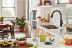 KitchenAid Variable Speed Corded Hand Blender - KHBV53, Matte Charcoal Grey, 8 in