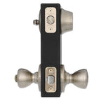 Tylo Antique Brass Exterior Entry Door Knob and Single Cylinder Deadbolt Project Pack