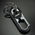 Upgrade Your Style with This High-Grade Metal Alloy Car Key Chain - Perfect for Men's Waist Hanging!