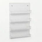 LOT 4 CLIPPER BLADE/Guide Comb,Nail Polish StoraOrganizer SHELF Acrylic Case