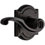PrestiMadrina Venetian Bronze Universal Bed/Bath Door Lever