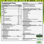 MacroLife Naturals Macro Greens 5ct Survival Bundle - 38 Superfood Powder, Antioxidant-Herbal Blend, Non-GMO Vegan, Immune - 4 x 30oz (360 Servings) + 12 Packet Travel Box