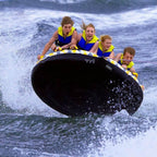 Rave Sports Mass Frantic 4 Rider Inflatable Float Towable Boat Tube (2 Pack)