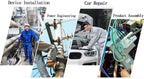Digital Torque Wrench 1/2, 3/8, 1/4 Inch Drive 4 Units &amp; 2 Modes, Industrial Grade High Precision Torque Wrench