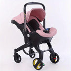 4 In 1Foldable Baby Stroller, A Good Helper For Mothers When Traveling, Shopping In Supermarkets, Baby Stroller Suitable For Christmas, Halloween, And Thanksgiving Gift