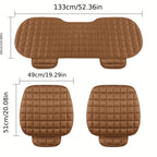 Car Seat Cover Winter Warm Seat Cushion Anti Slip Universal Front Chair Seat Breathable Pad For Vehicle Auto Car Seat Protector