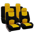 Car Seat Cover Front Back Seat Patchwork 4-Pcs/ 9- Pcs Set