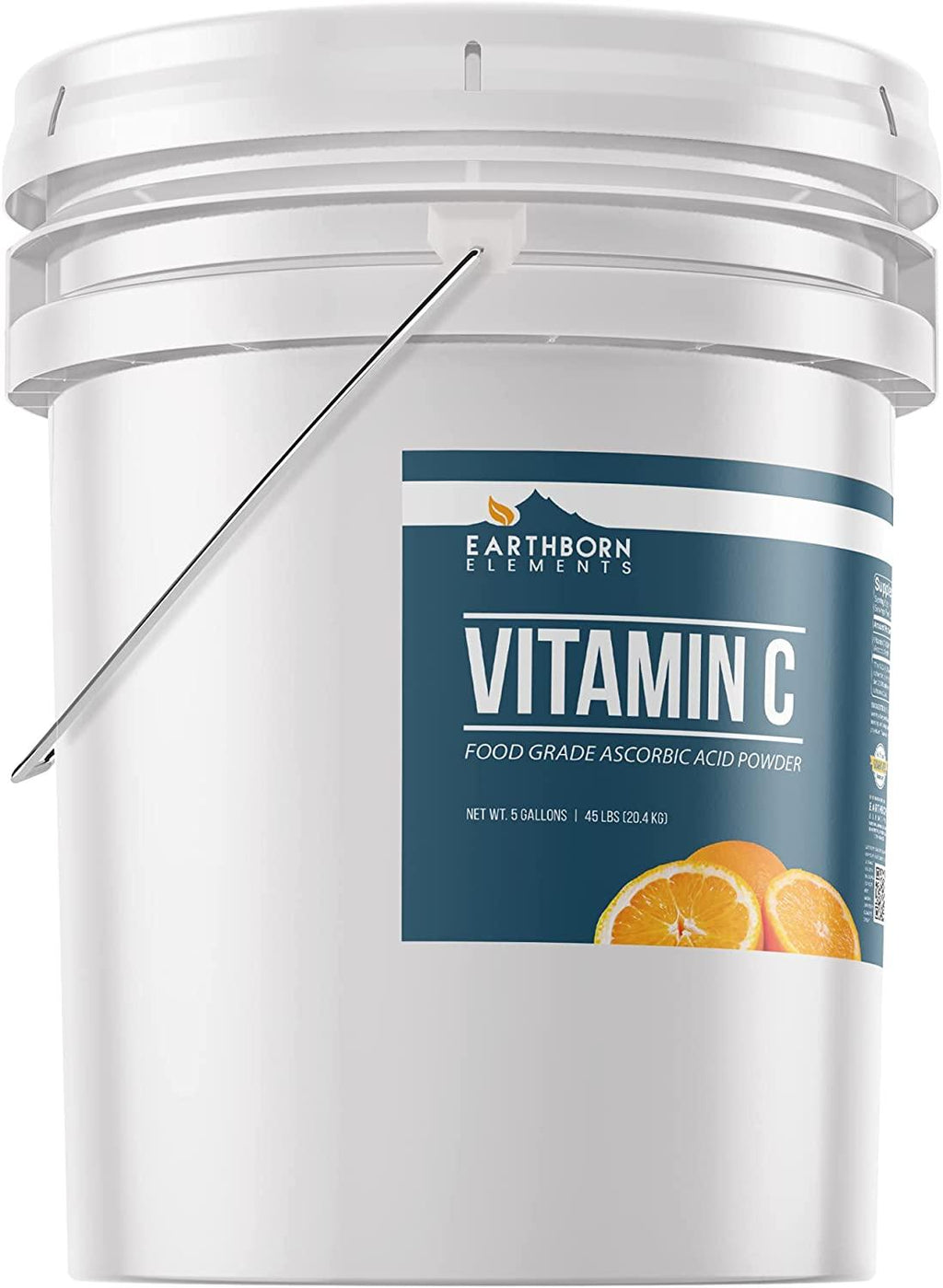 Vitamin C Powder (Ascorbic Acid) (5 Gallon) Resealable Bucket, Antioxidant, DIY Skin Care