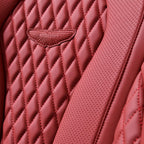 Coverado Leather Seat Covers Full Set, 5 Seats Universal Waterproof Luxury Leatherette Cushions for Cars, Front and Rear Seat Protectors, Auto Seat Covers Fit for Most Vehicles Red