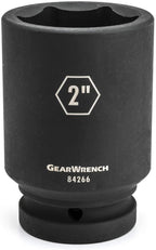 GEARWRENCH 1" Drive Deep Impact SAE Socket 2-3/4", 6 Point - 84274