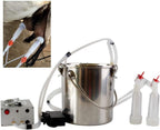 Futt 5L Single Bucket Piston Vacuum pulsation MilMachine for Sheep