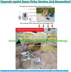 Futt Single Bucket Piston Vacuum Ultra-Strong Frequency Pulsation MilMachine for Cows Cattle or Sheep Optional (14L, Cow)