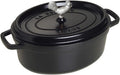 Staub Cast Iron 4.25-qt Coq au Vin Cocotte - Matte Black, Made in France
