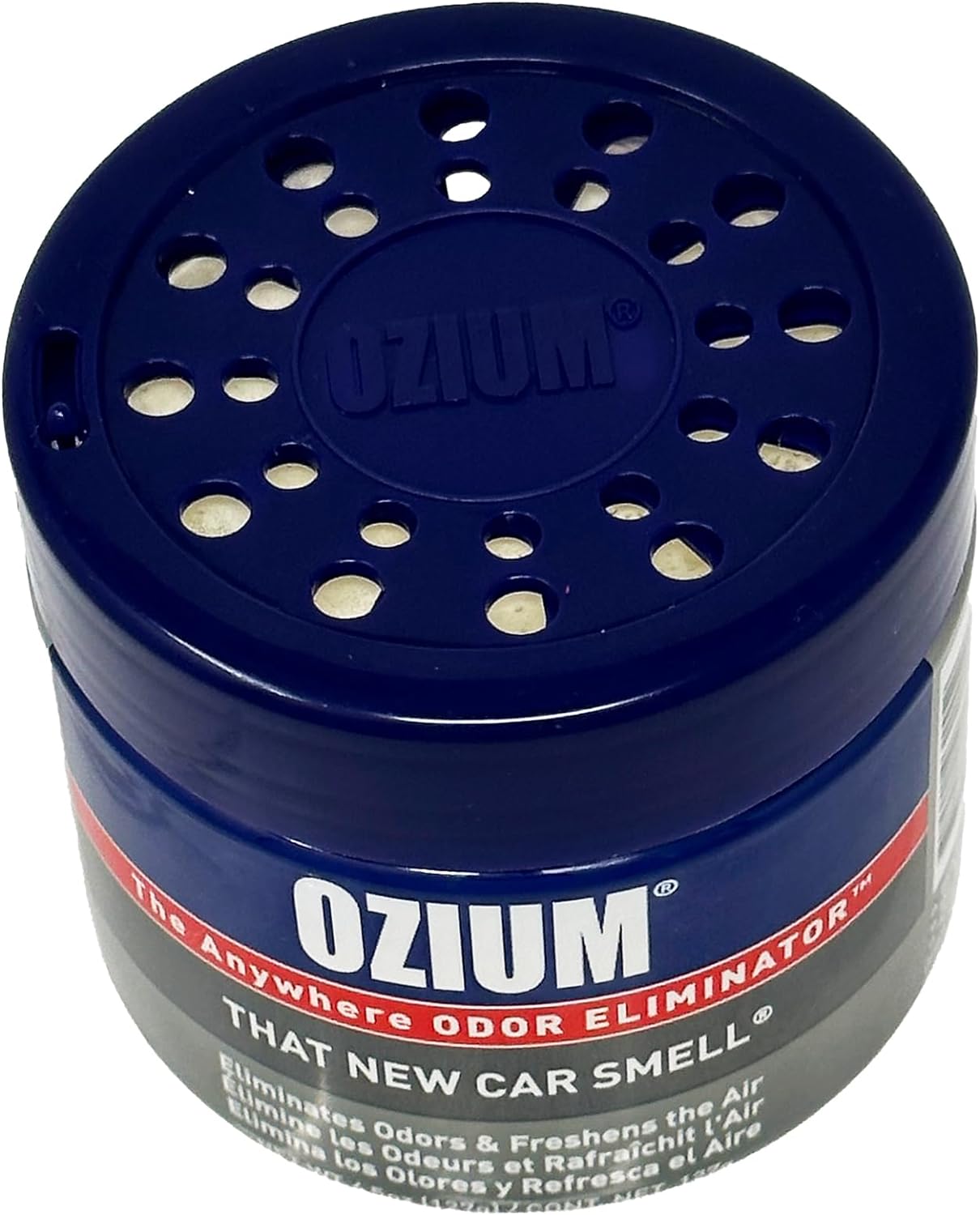 Ozium Air Sanitizer 4.5 oz Gel: Odor Eliminator for Strong Odor, Car Air Freshener (Car, 2 Packs)
