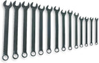 Blackhawk By Proto BL-014 12 Point Combination Wrench Set, Black Oxide Finish, 14-Piece