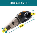 Car Vacuum Cleaner Car Accessories Small 12V High Power Handheld Portable Car Vacuum Cord &amp; Bag Detailing Kit Essentials For Travel, RV Camper