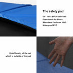 Gymax 16' Trampoline Combo Bounce Jump Safety Enclosure Net