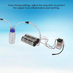 5L Electric MilMachine Portable Goat Sheep Ewes Milker Cow MilKit Impulse MilMachine for Home Small scalefarm(Cow)