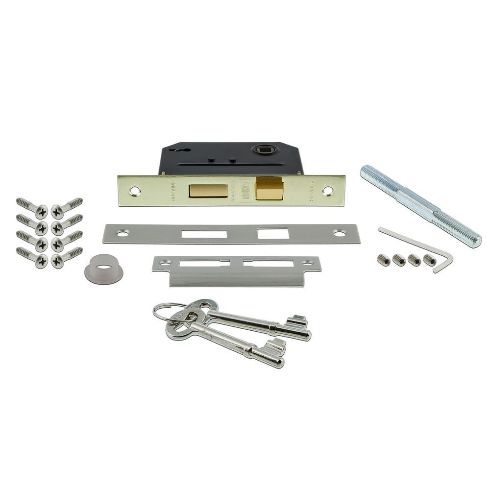 Prairie Plate Interior Mortise York Door Knob in Satin Nickel