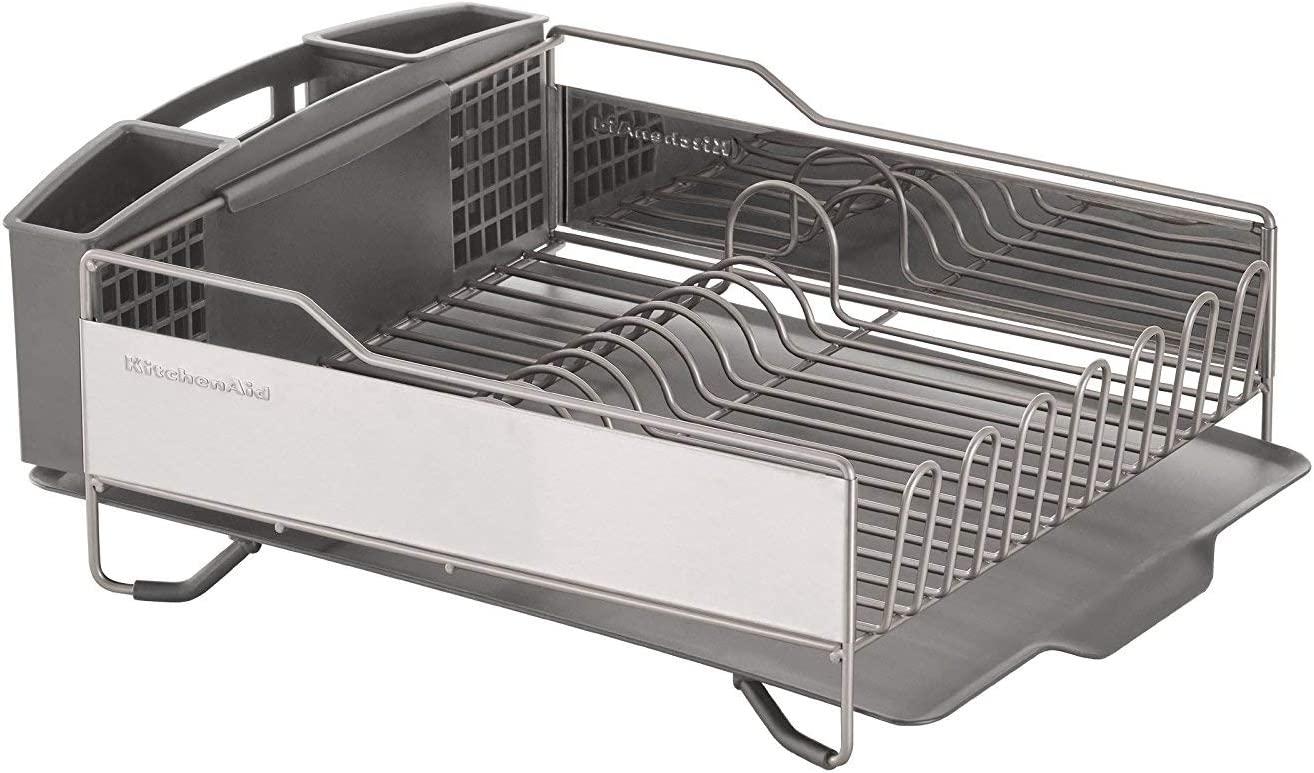 KitchenAid Full Size Dish Rack, Light Grey