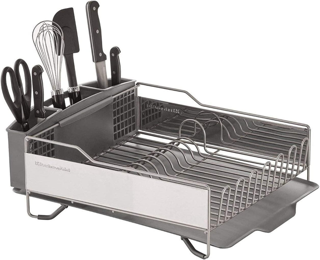 KitchenAid Full Size Dish Rack, Light Grey
