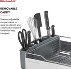 KitchenAid Full Size Dish Rack, Light Grey