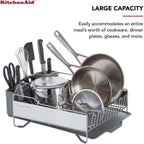 KitchenAid Full Size Dish Rack, Light Grey