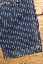 1920-1930s indigo wabash striped retro pants