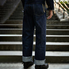 men 1936 retro straight leg jeans